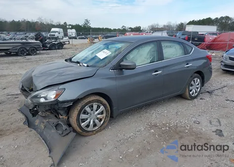 2019 Nissan Sentra S z USA, uszkodzony, nr VIN 3N1AB7AP3KY442916